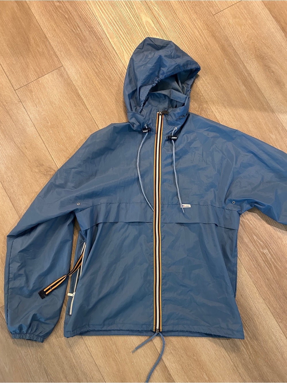 Vintage K-WAY Windbreaker Rain Jacket